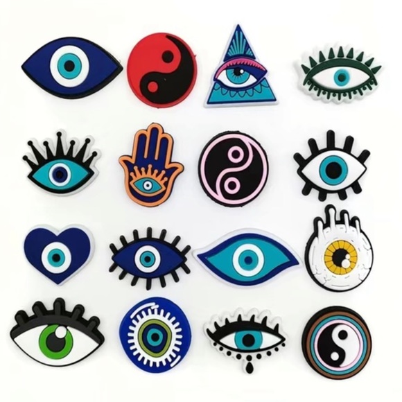 16. Eyes of Protection charms for crocs.NWT - Picture 1 of 1